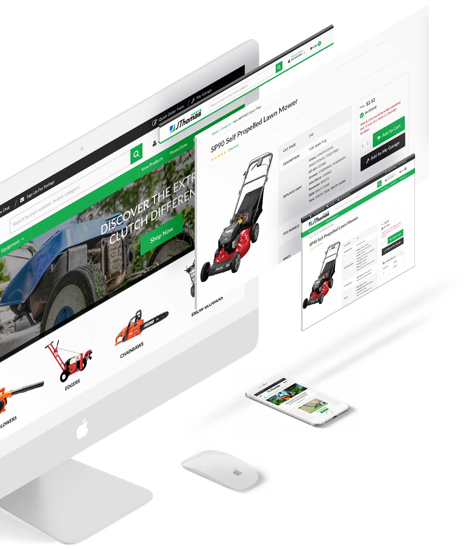 JThomas SuiteCommerce screens